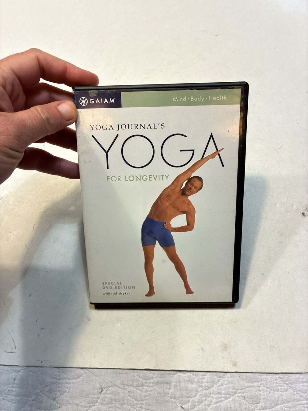 Gaiam Yoga Journal's Yoga For Longevity DVD With Rod Stryker